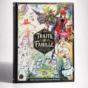 Traits de Famille Illustrated Hardcover - Colorful Graphic Art